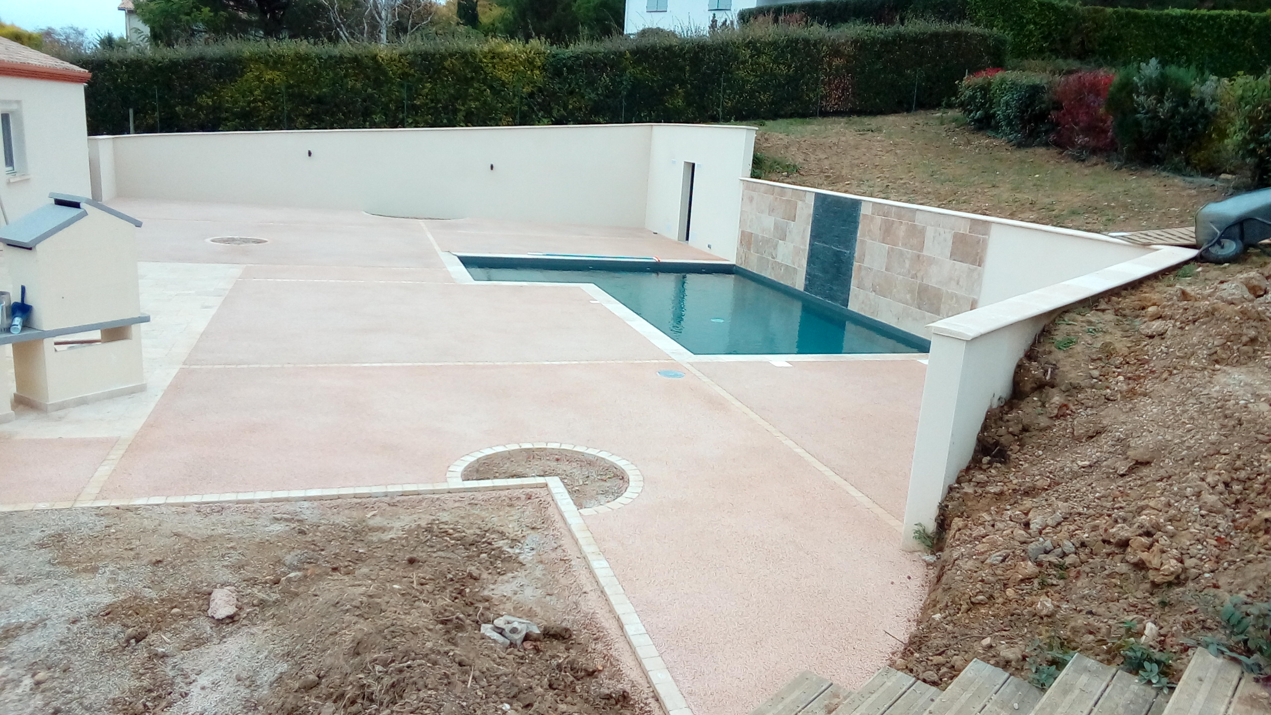 construction piscine bétonnée agen